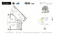 Unit 1405 floor plan